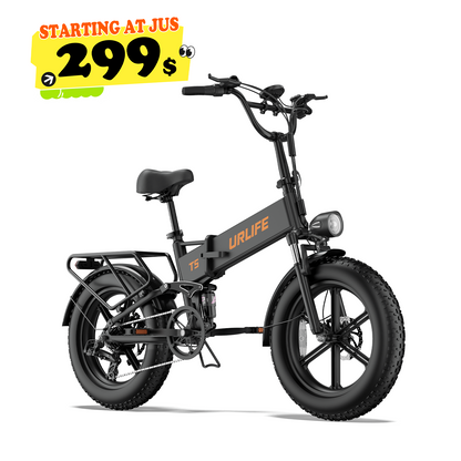 URLIFE T5 20*4.0 Inch Fat Tire Electric Bike