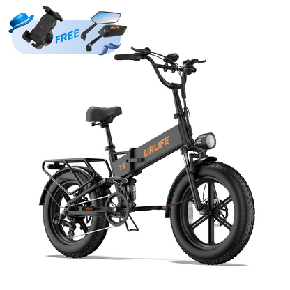 URLIFE T5 20*4.0 Inch Fat Tire Electric Bike