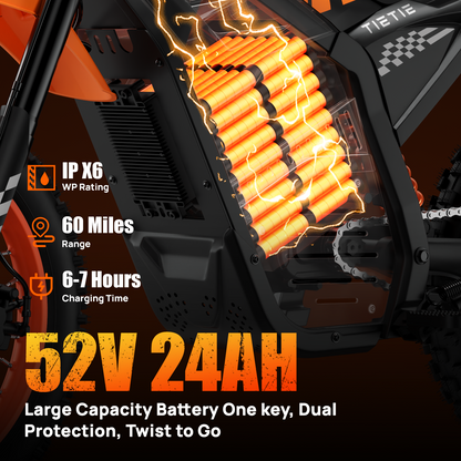 E2 Electric Dirt Bike For Teens & Adults