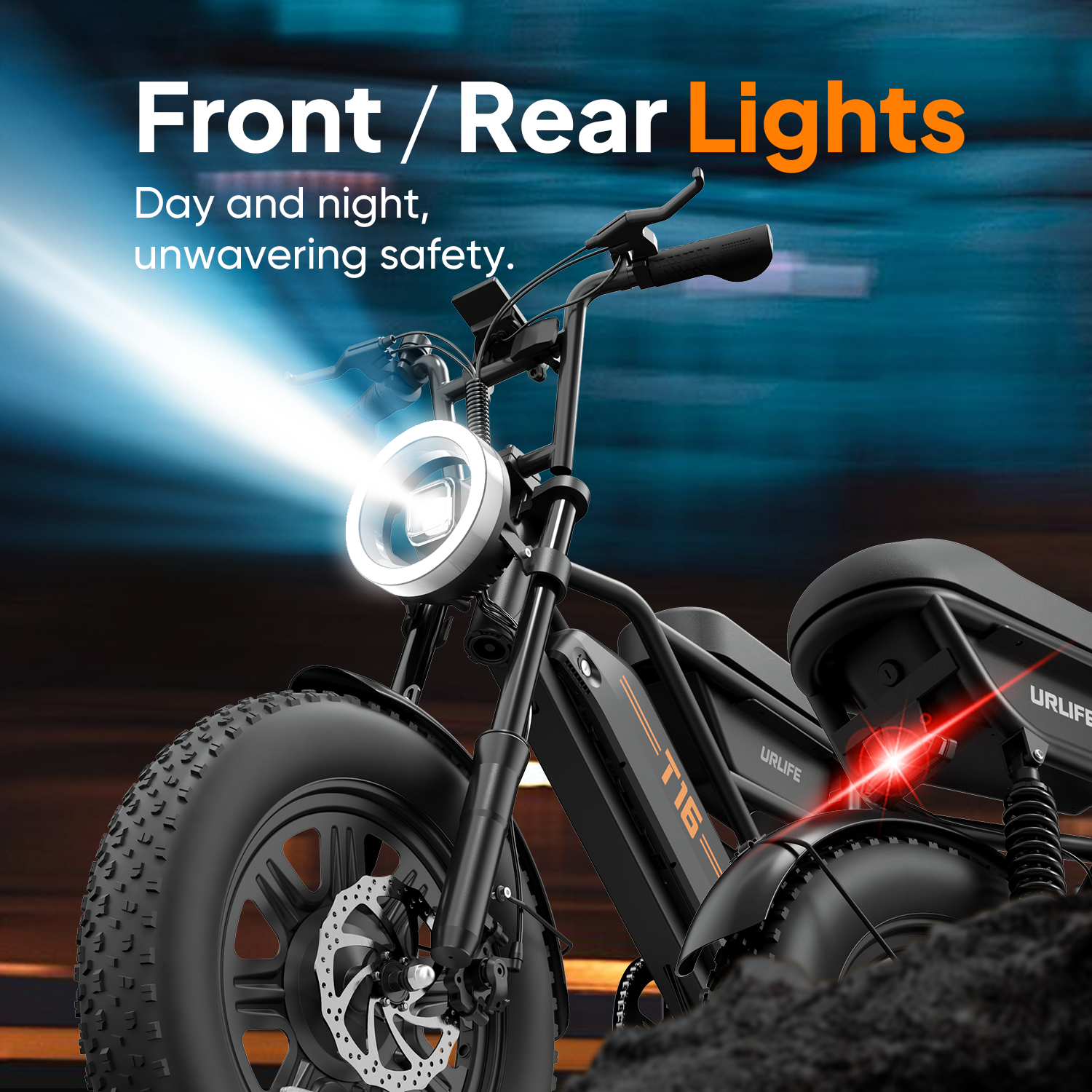 URLIFE T16 16*3.0 Inch Electric Bike