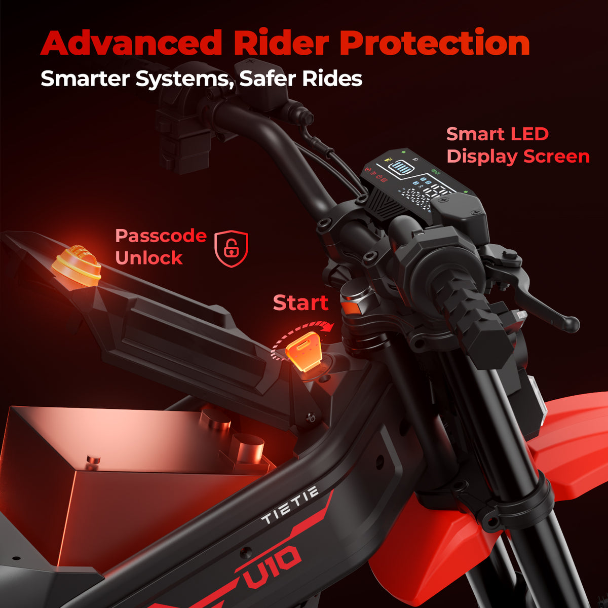 U10 Electric Dirt Bike For Teens & Adults