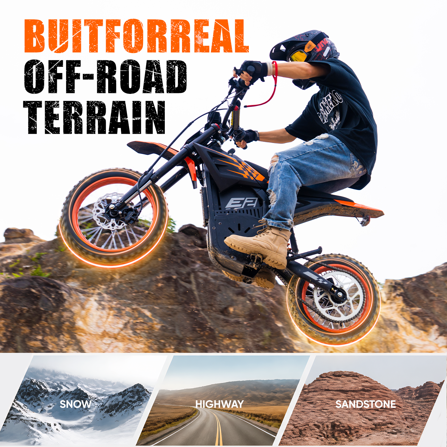 E2 Electric Dirt Bike For Teens & Adults