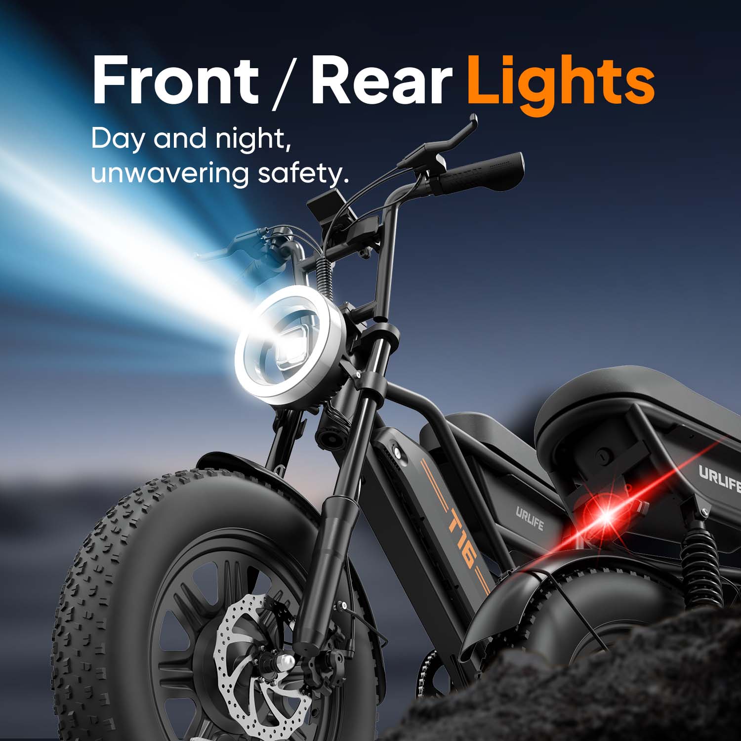 URLIFE T16 16*3.0 Inch Electric Bike